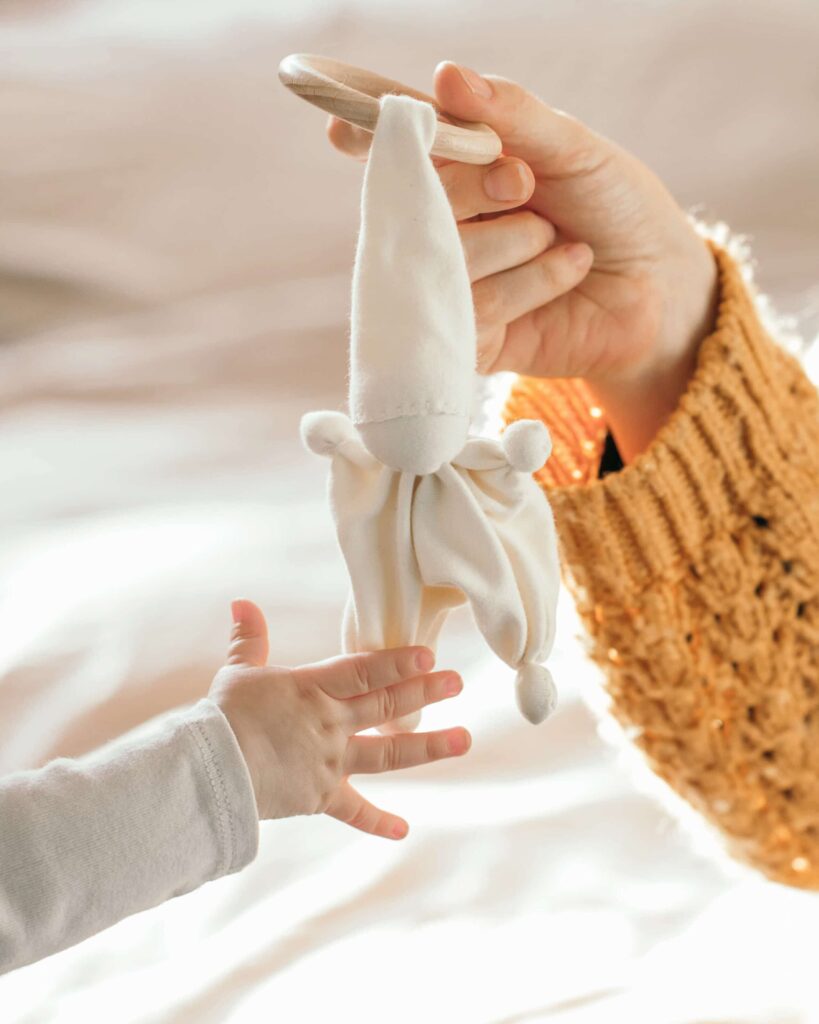 popje met bijtring, bijtliefje, popje voor baby maken