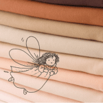 poppentricot met De Witte Engel logo