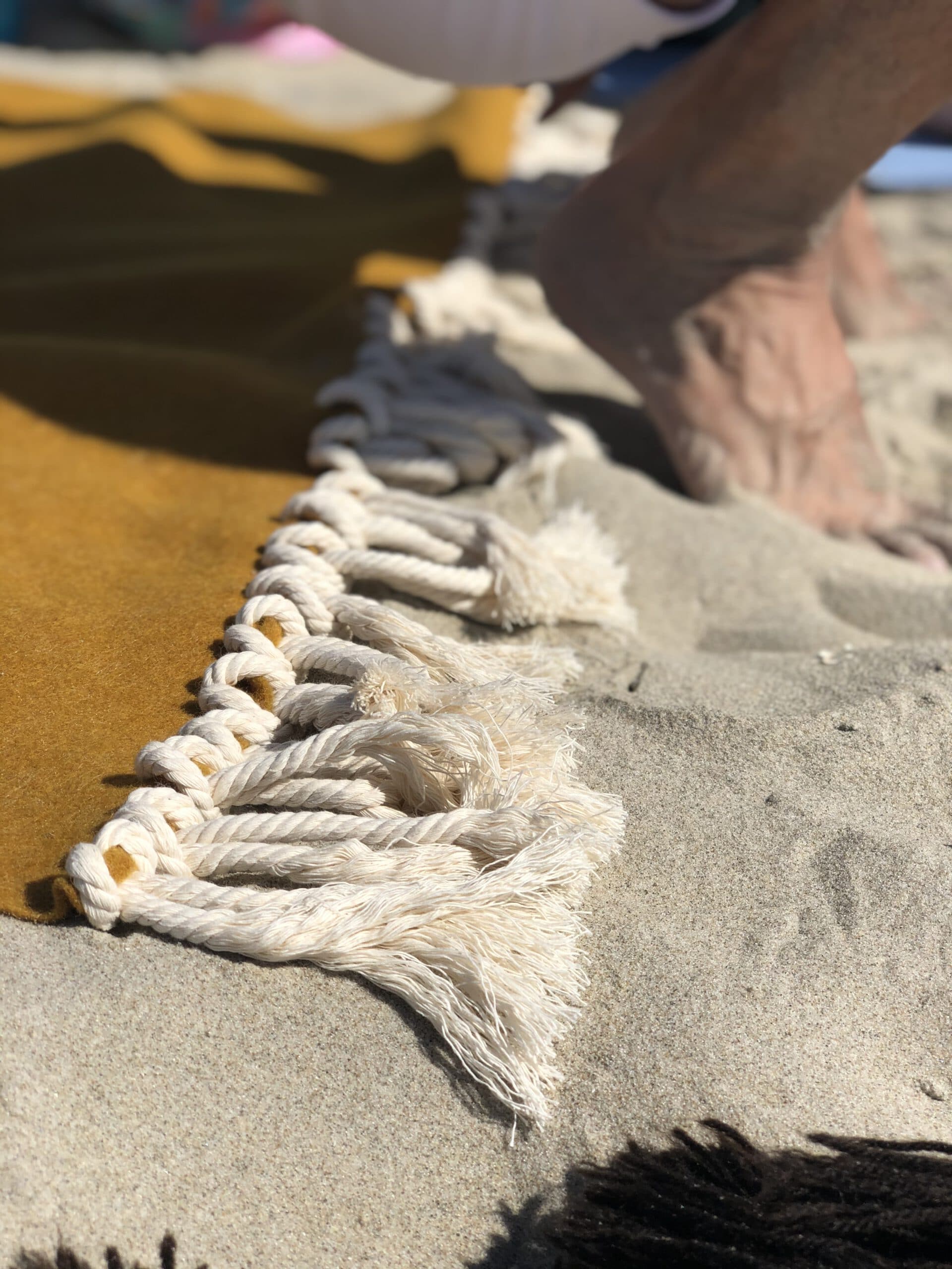 DIY Beach Blanket Meaningful Crafts