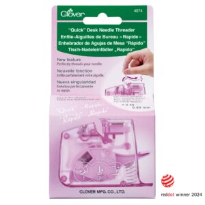 4074 Quick Desk Needle Threader Pink